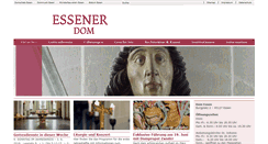 Desktop Screenshot of dom-essen.de
